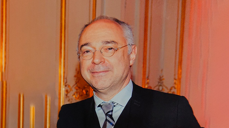 Picture Photo Pierre Curie, chief curator of the museum and co-curator of the exhibition