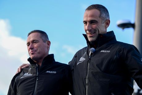 Sébastien Josse et Armel Le Cléac'h , skippers Banque Populaire