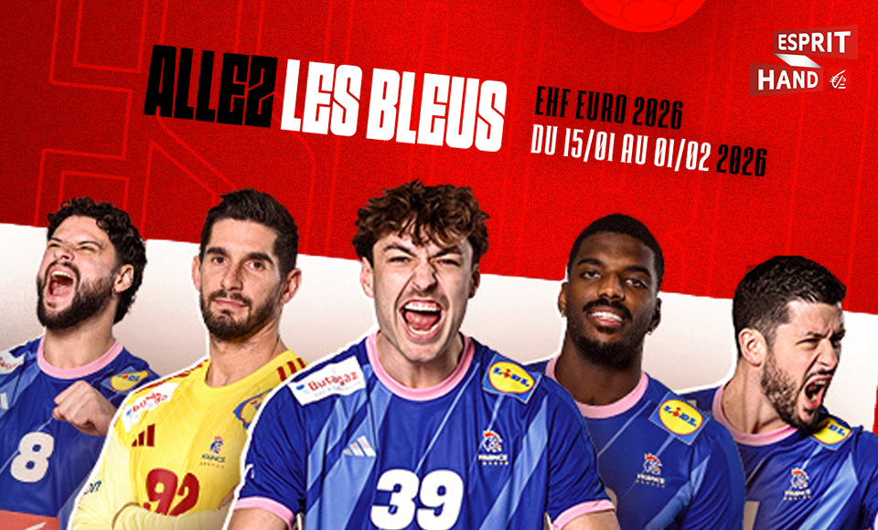 Visuel Champîonnat d'Europe de Handball - Janvier 2026