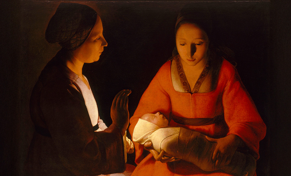 Photo / The Newborn, by Georges de La Tour