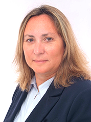 Photo portrait Céline Saulin, directrice générale BPCE Life
